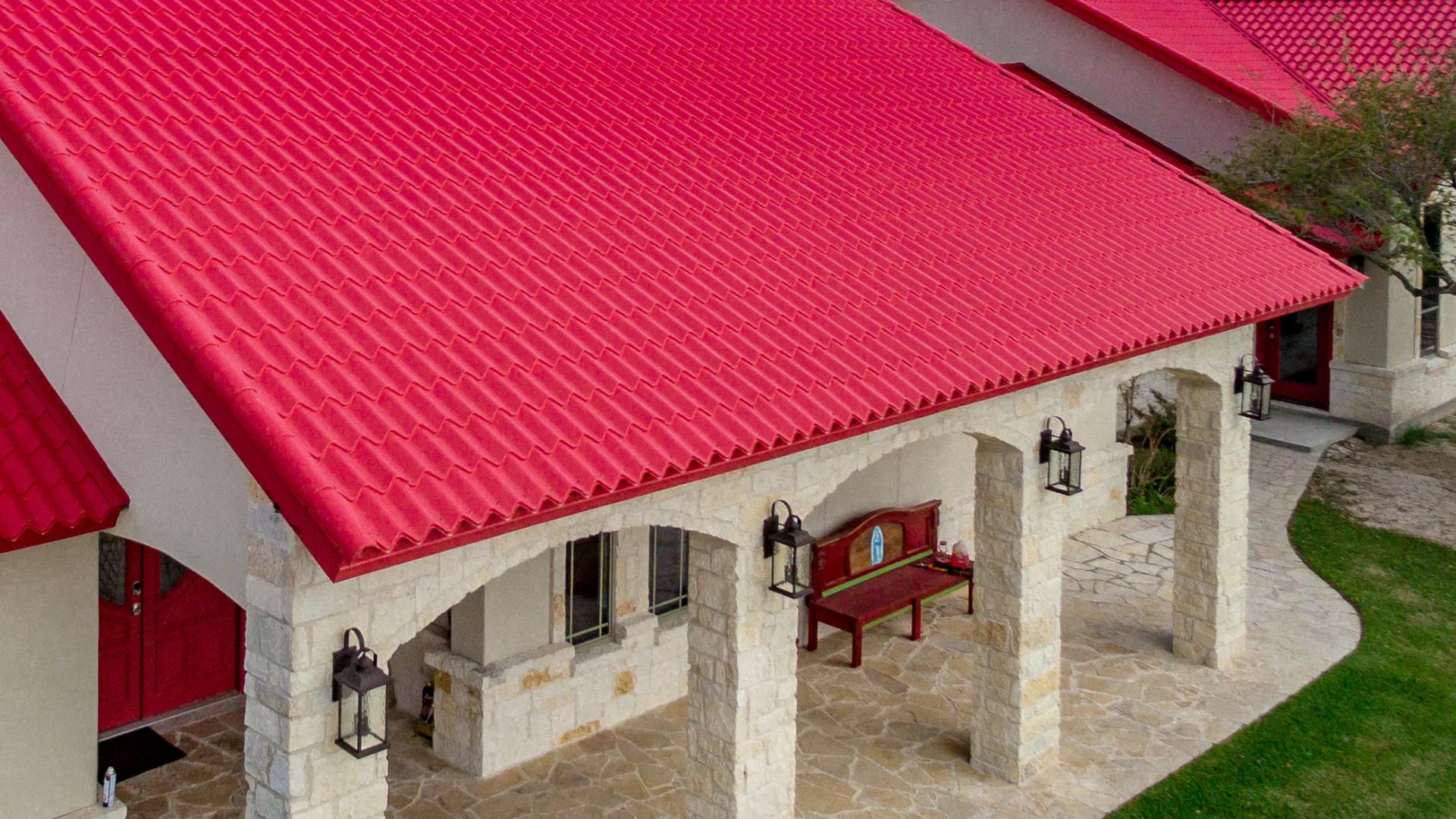 Roof profile visual for building application