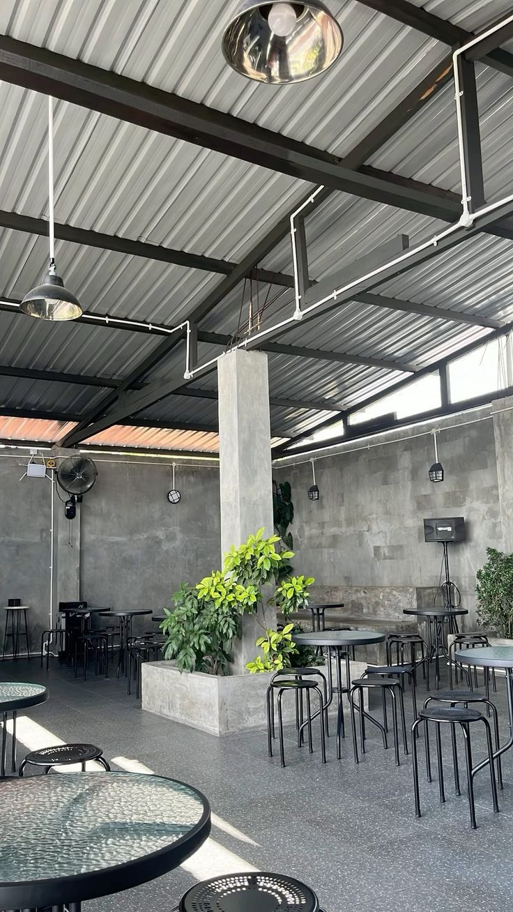 Completed PVC roofing sheet installation in Coimbatore