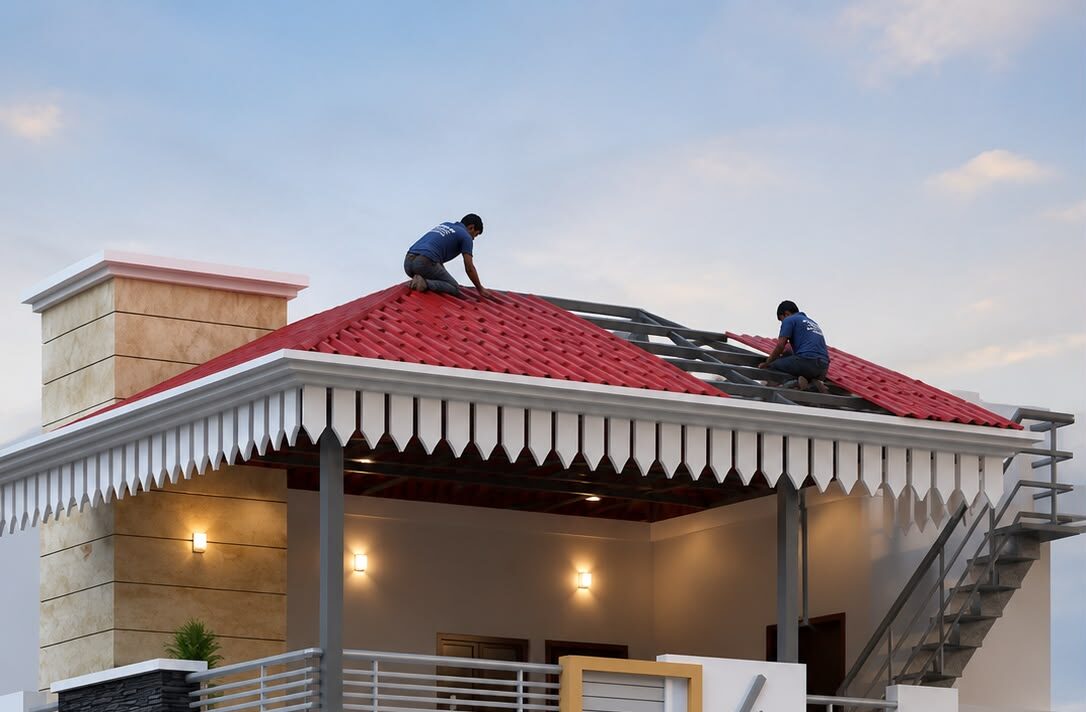 UPVC Roofing Sheet Installation in Tamil Nadu